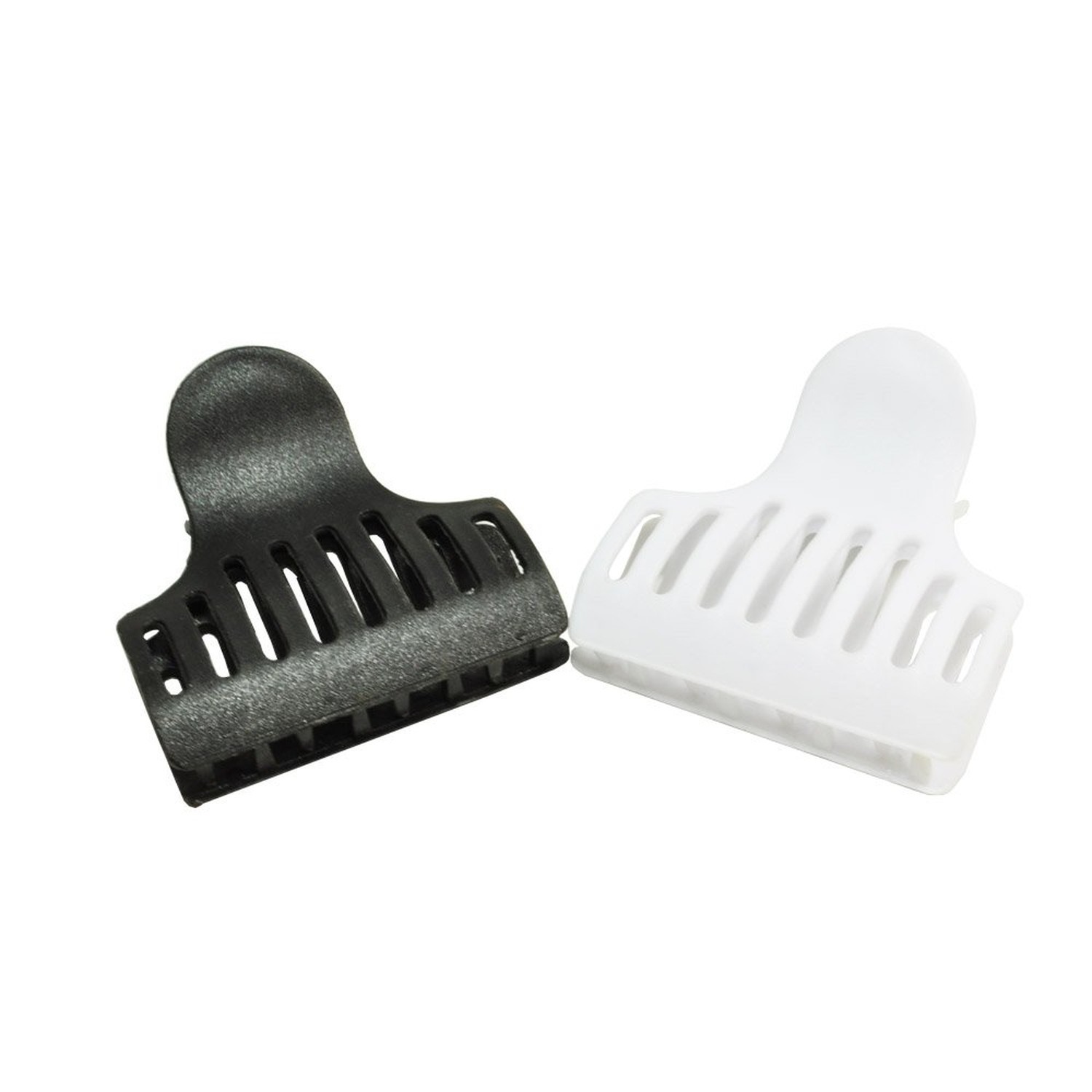 Diane D70C Vented Roller Clamps â€“ Black and White, 6 Count (P