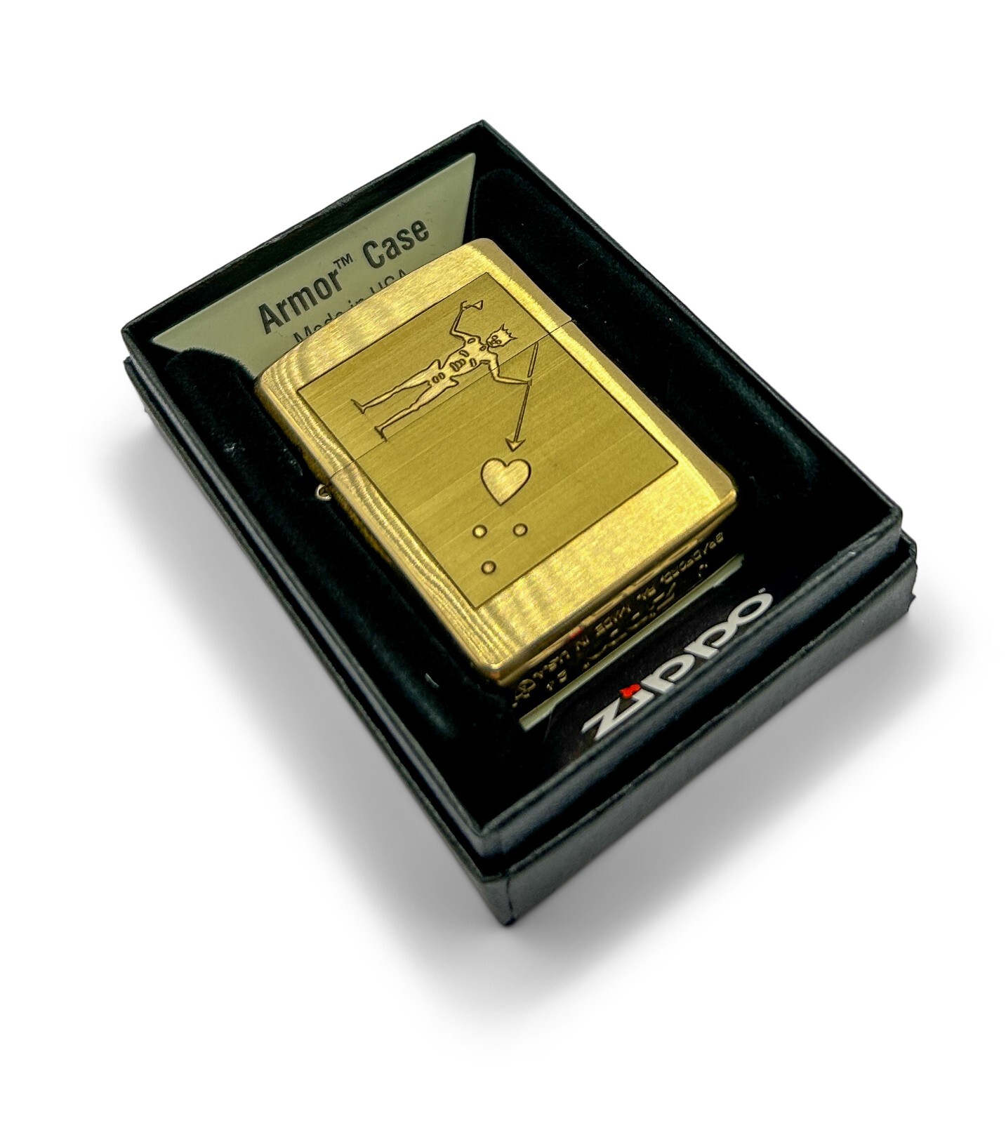 Blackbeards Flag Zippo Lighter | Solid Brass Zippo | Made In USA
