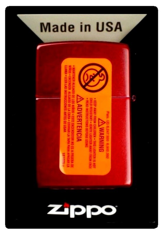 ZIPPO LIGHTER – CHINESE DRAGON & TEMPLE – ENGRAAVED – METALLIC RED – MADE N USA