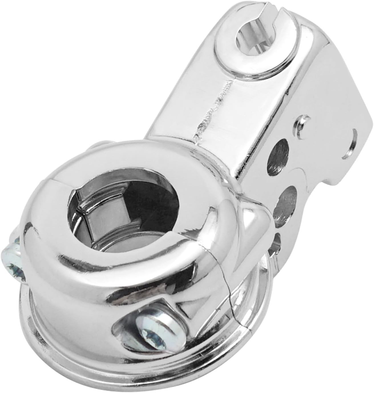 Chrome Clutch Lever Perch Mount Bracket for Harley Sportster Softail Dyna