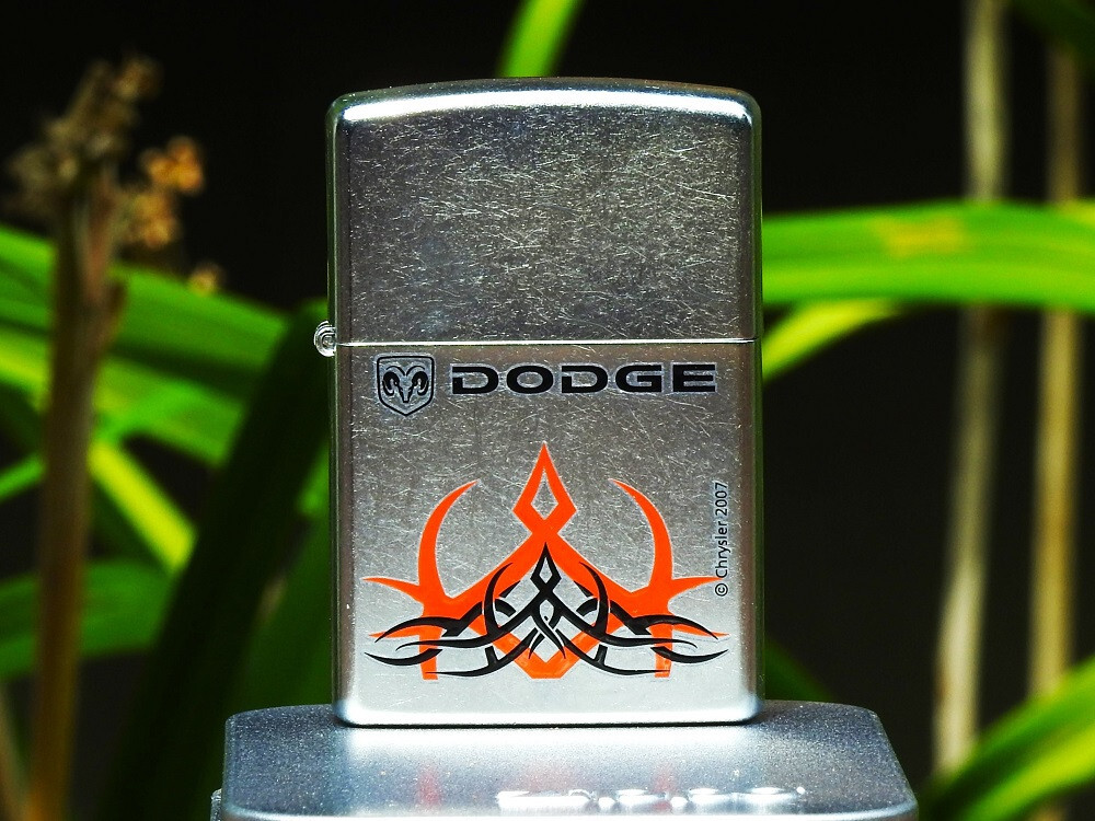 Dodge RAM Tribal Zippo Lighter – Grab Life By The Horns – Hemi V-8 – Trucks 1500