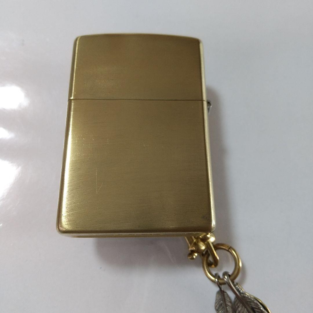 Zippo Full Metal Jacket Hawk Eagle Turquoise Silver Gold One Sided Processing