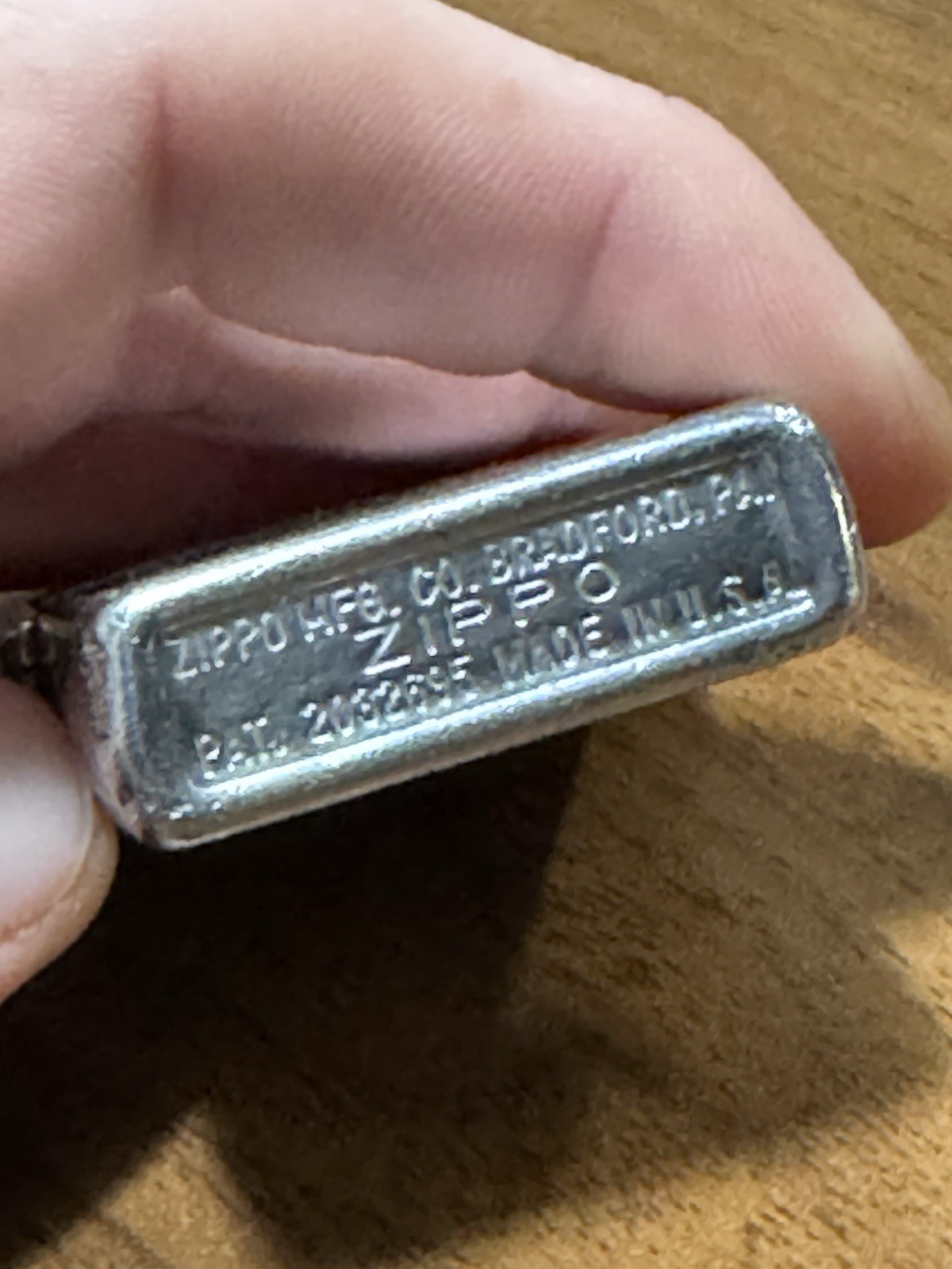 VTG 1951 Zippo George G. Lee Plumbing & Heating Supplies Lighter Rare