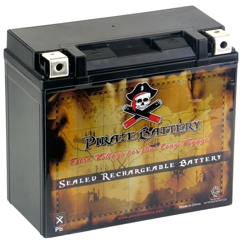 310 CCA Maintenance-Free 12V 19Ah Battery Replacement for ATV, YTX20HL-BS