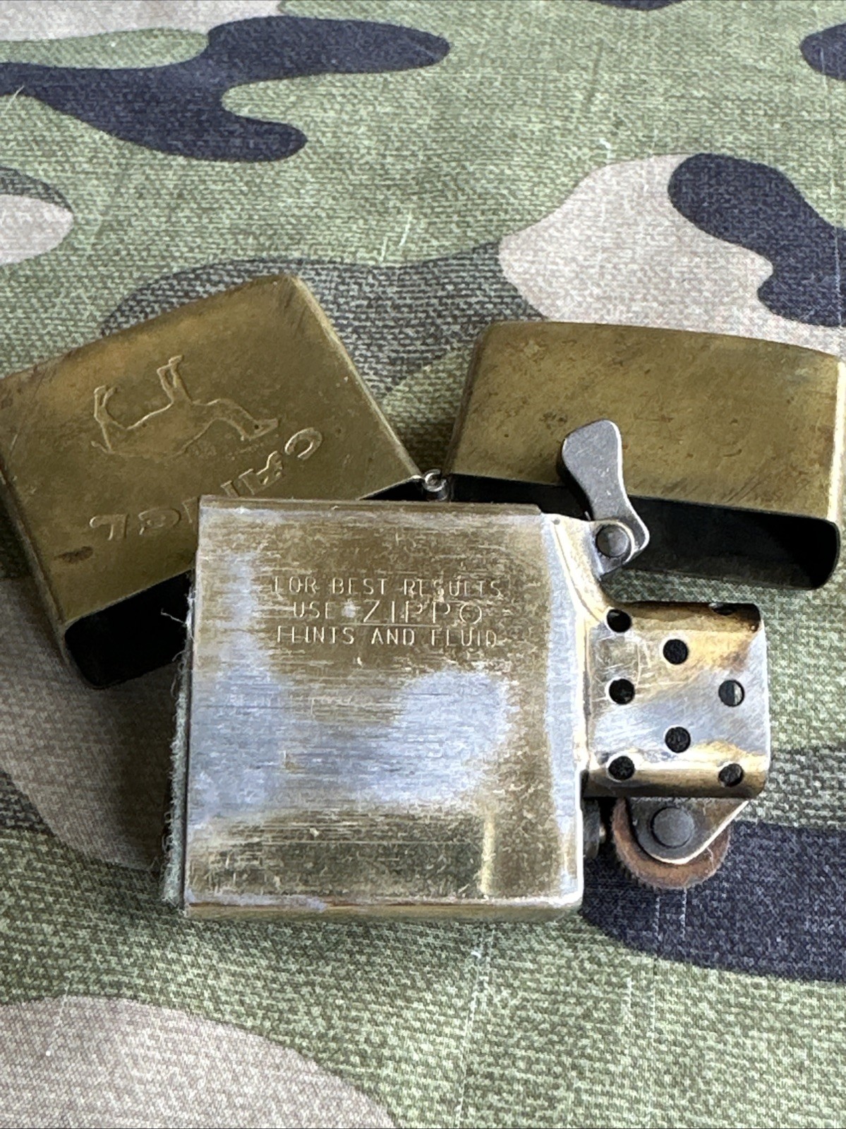 1992 Vintage Zippo Lighter – Camel Beast – Solid Brass – 1932 Commemorative
