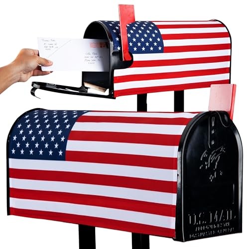 USA Magnetic Mailbox Cover – Durable & Stylish Patriotic Mailbox USA Flag