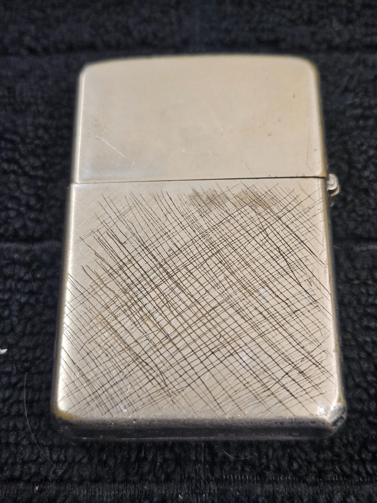 Vintage Patterson Leitch Co. Zippo – 1960 – brushed chrome – Used