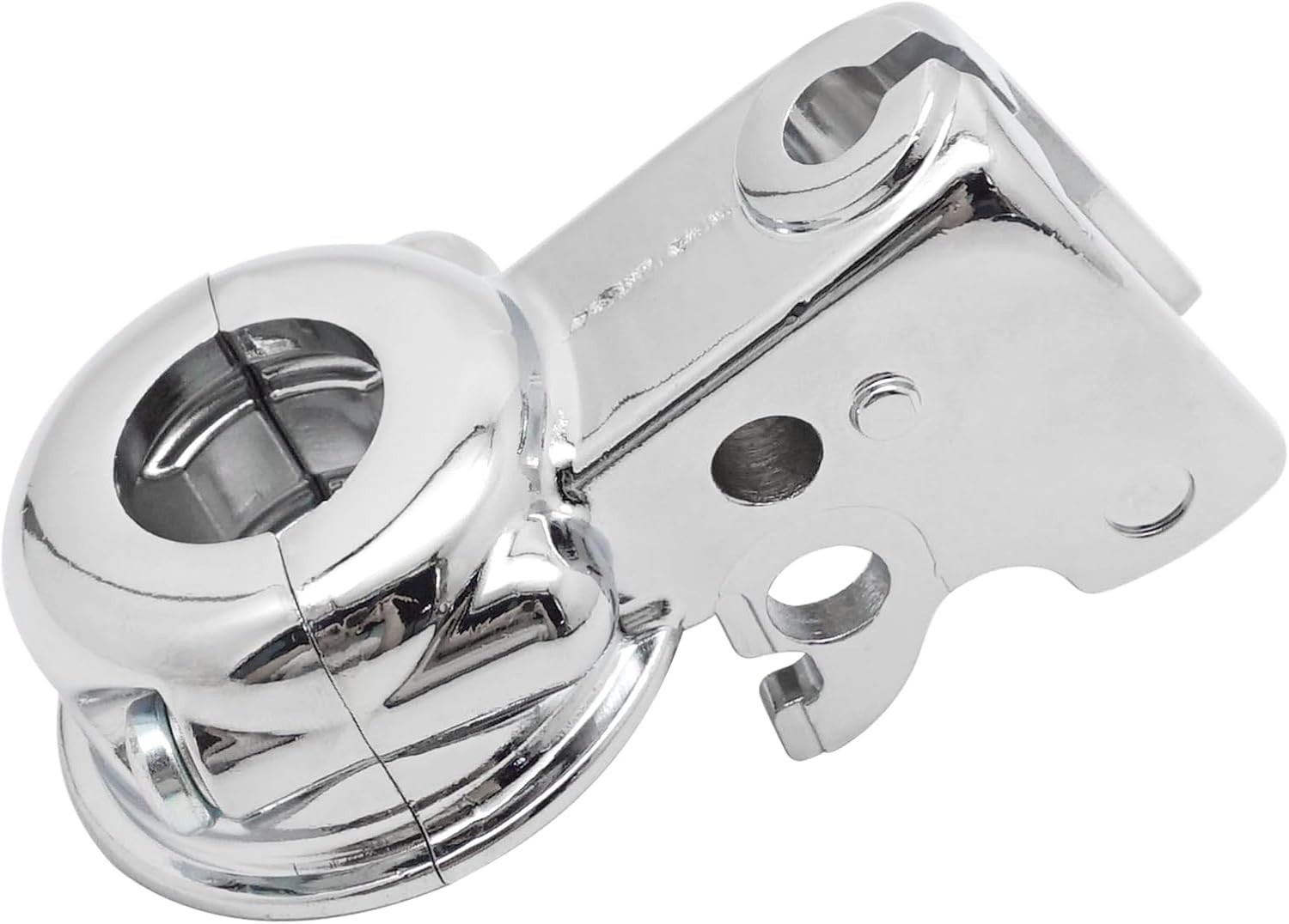 Chrome Clutch Lever Perch Mount Bracket for Harley Sportster Softail Dyna