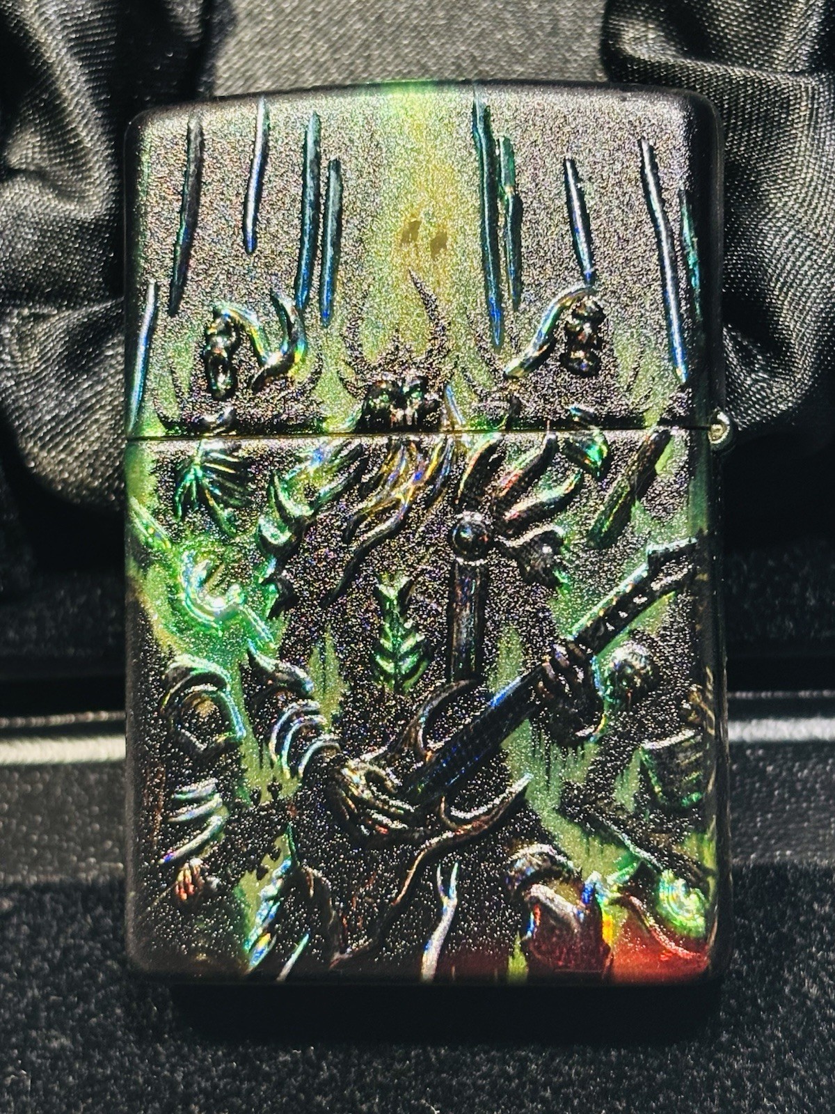 RARE Zippo lighter Crazy Music Skull 6/10 Limited Edition With Exclusive box