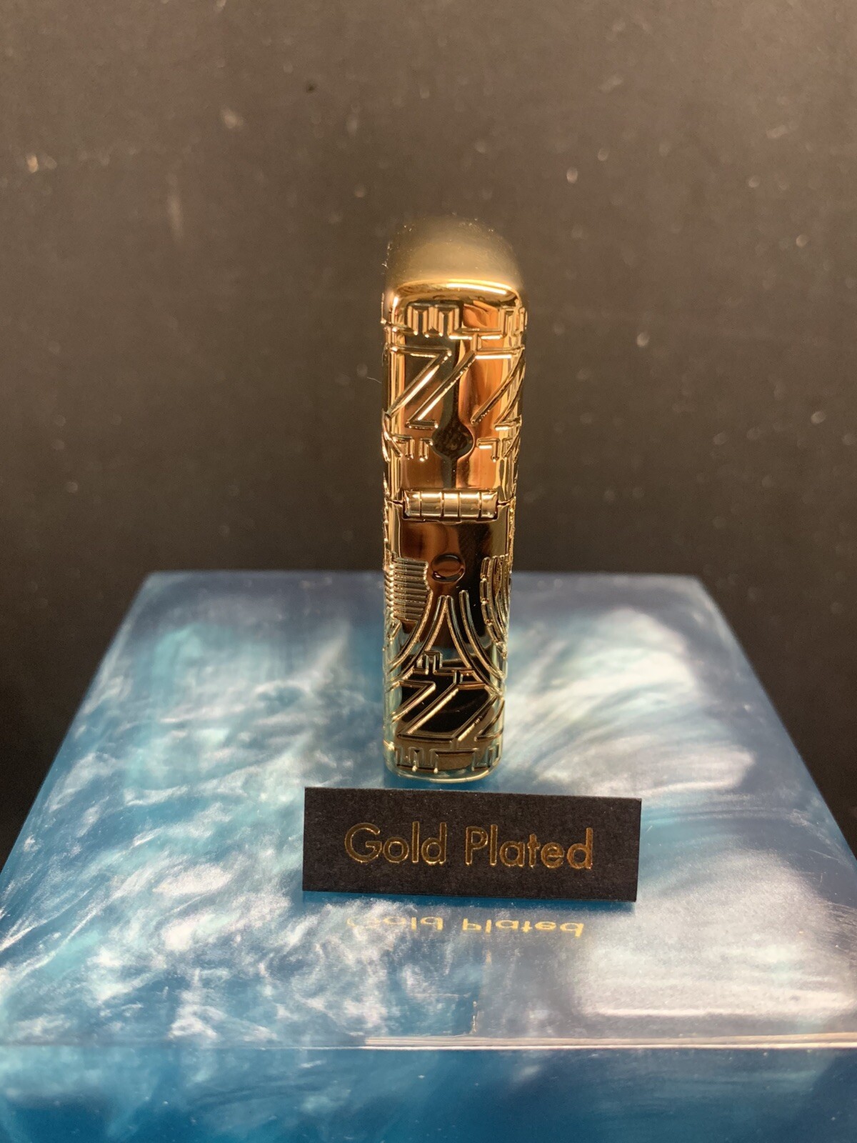 Zippo Armor Gold Plated Zippo Lighter New In Box