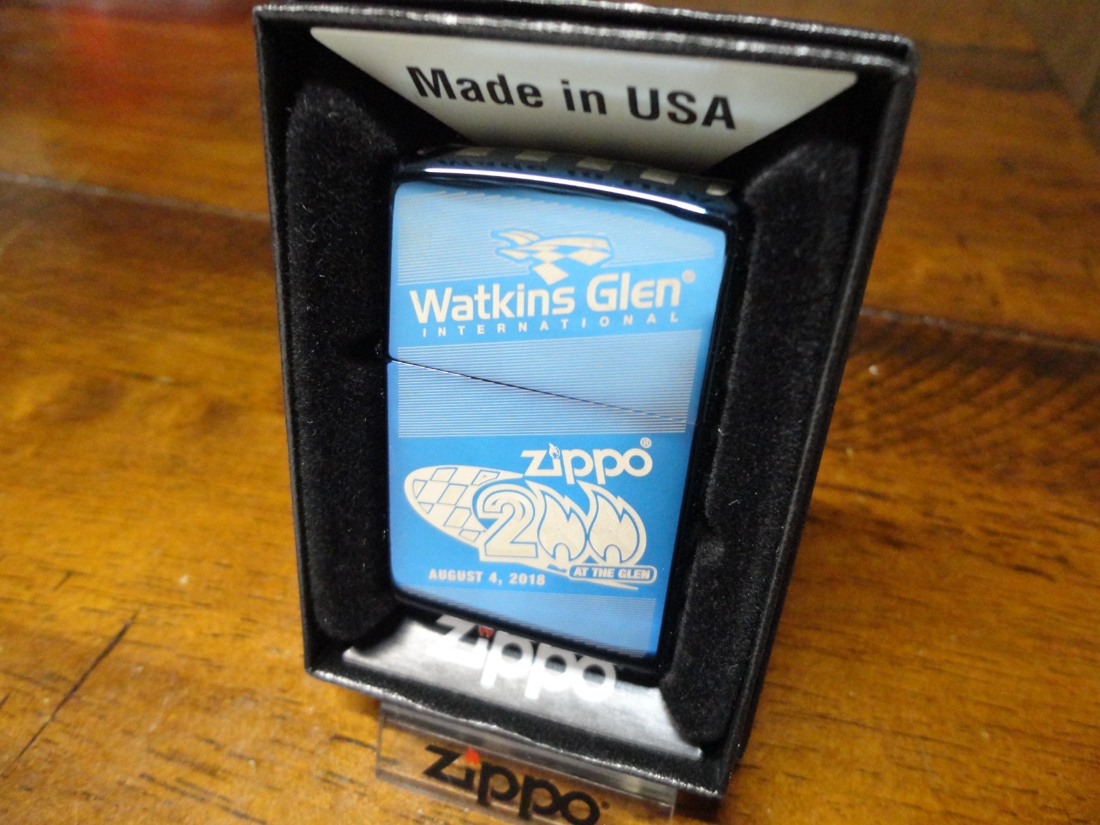 ZIPPO 200 AT THE GLEN WATKINS EMPLOYEE ZIPPO LIGHTER 2018 ONLY 130 MADE