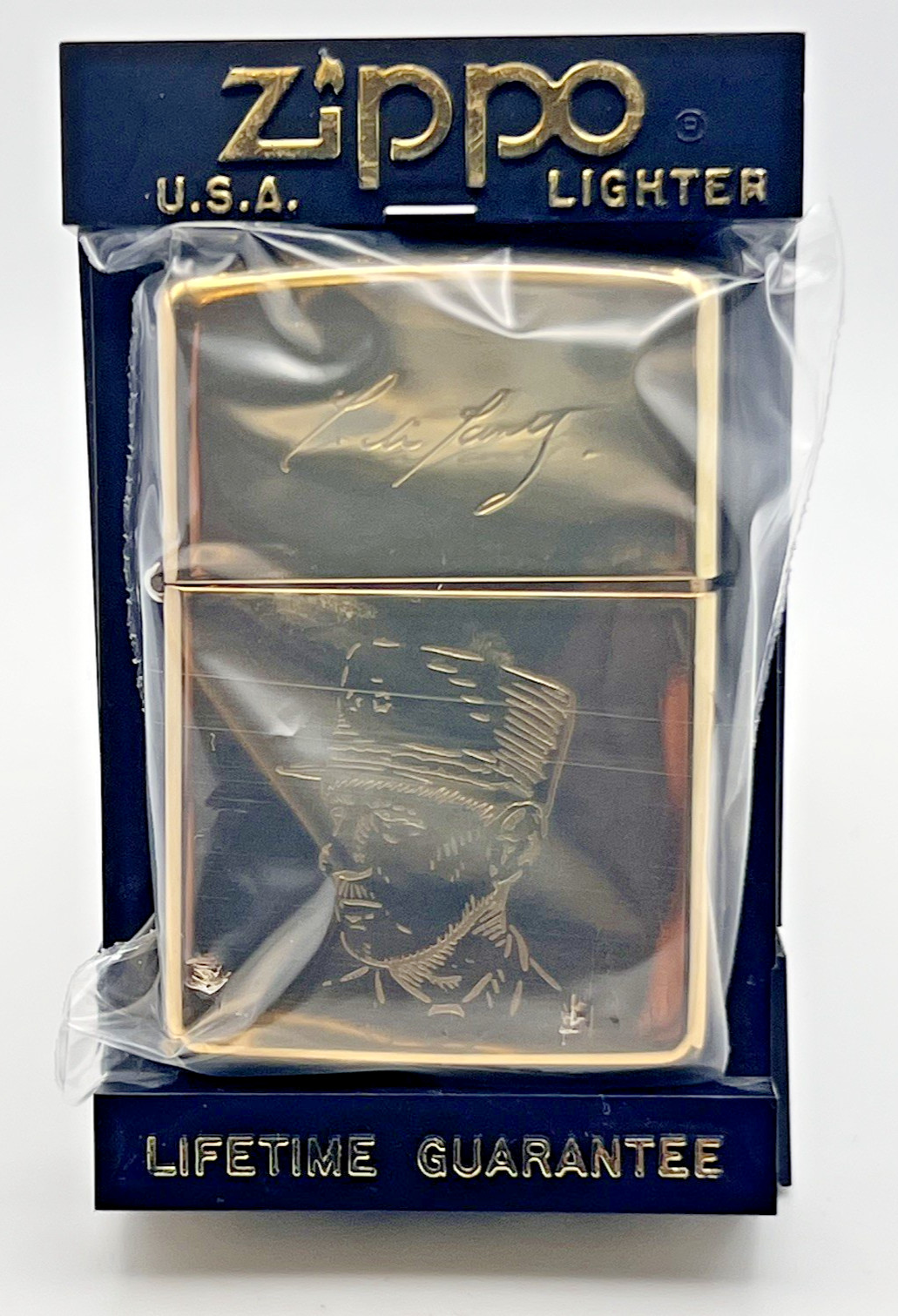 New 1994 ZIPPO Lighter D-Day WWII Normandy Allied Hero GENERAL CHARLES DE GAULLE