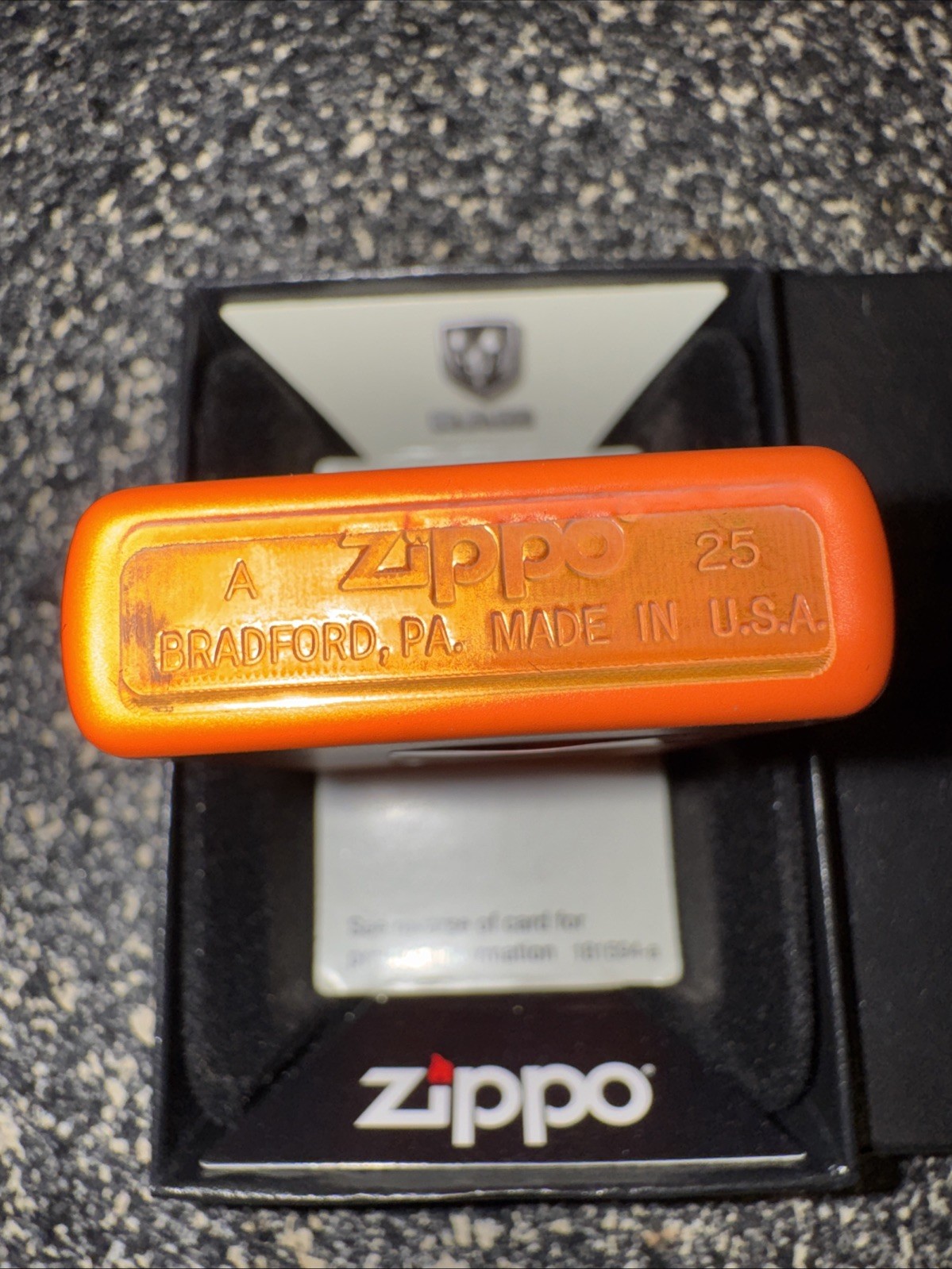 Orange Ram Truck I’m A Traveler Zippo