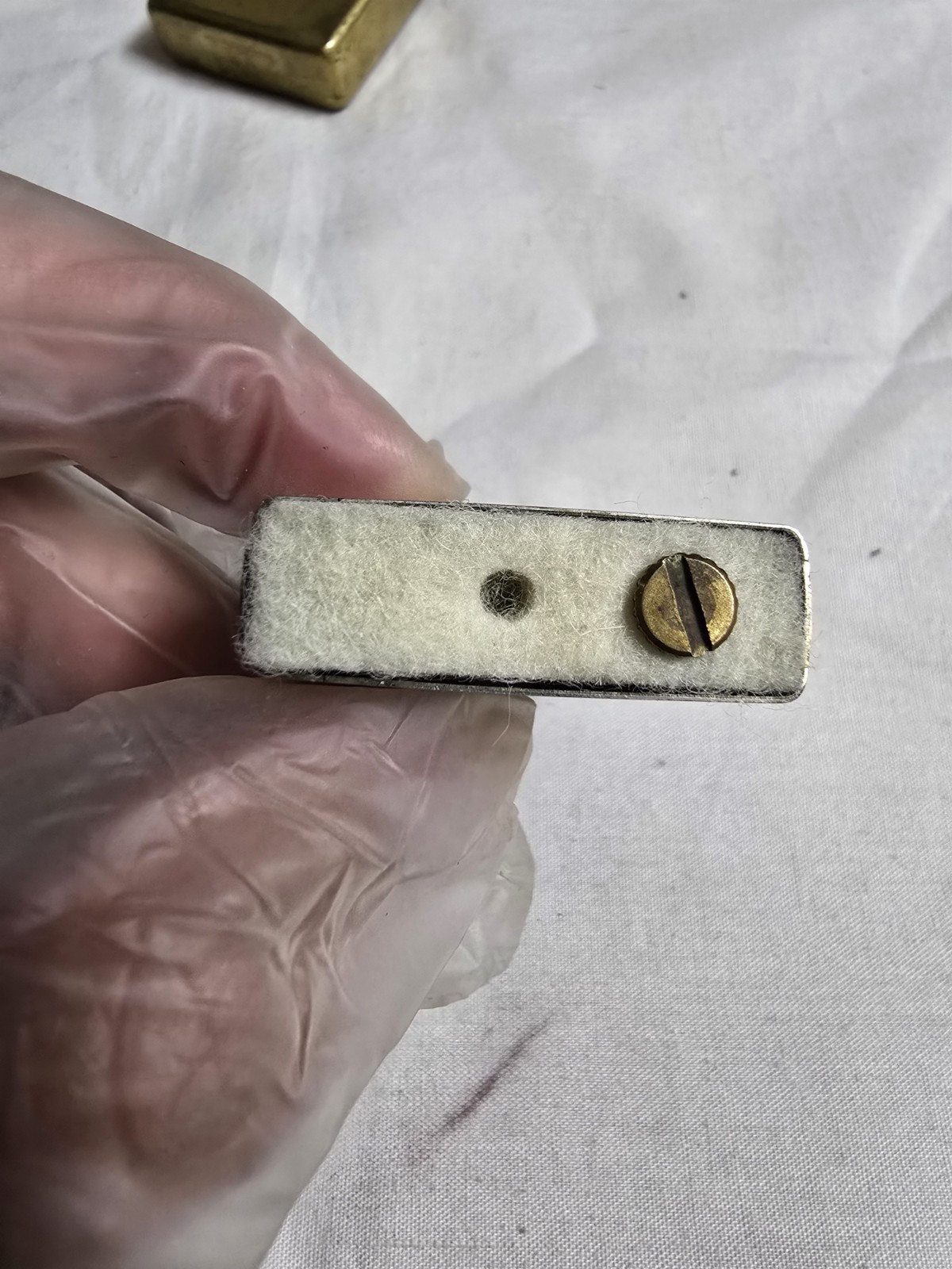 Zippo 1932-1990 Commemorative Solid Brass Lighter. RARE
