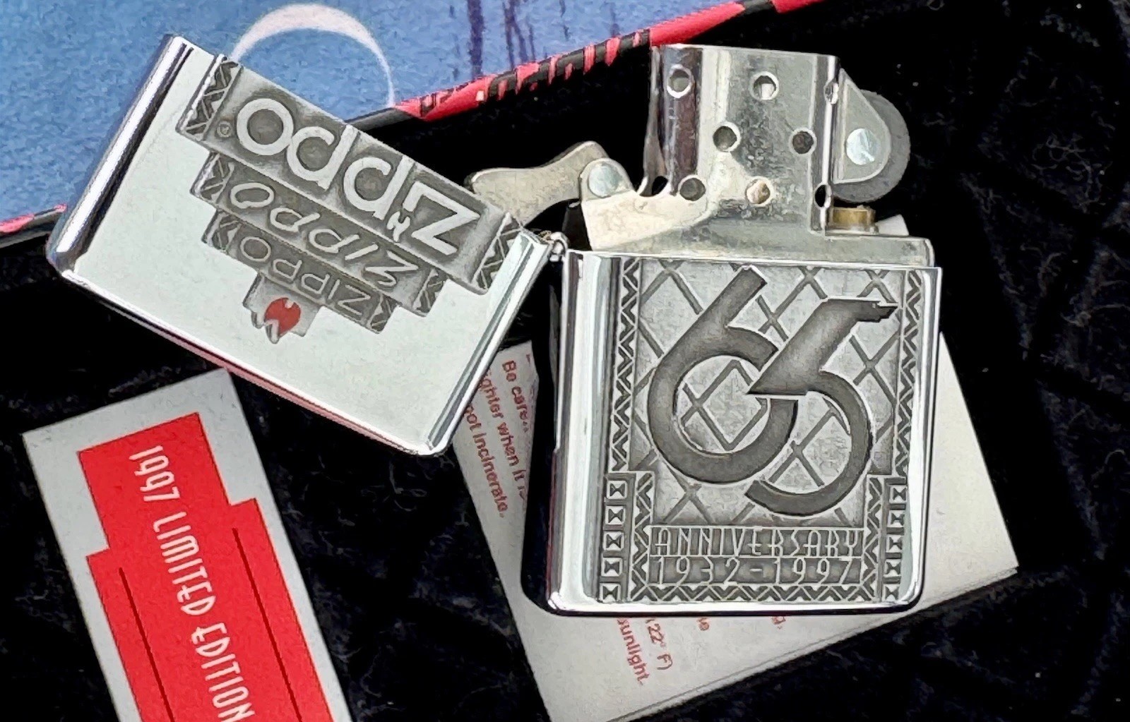 Zippo Employee Only Anniversary Rare 1 of 1365 Sealed In Box Free Shipping