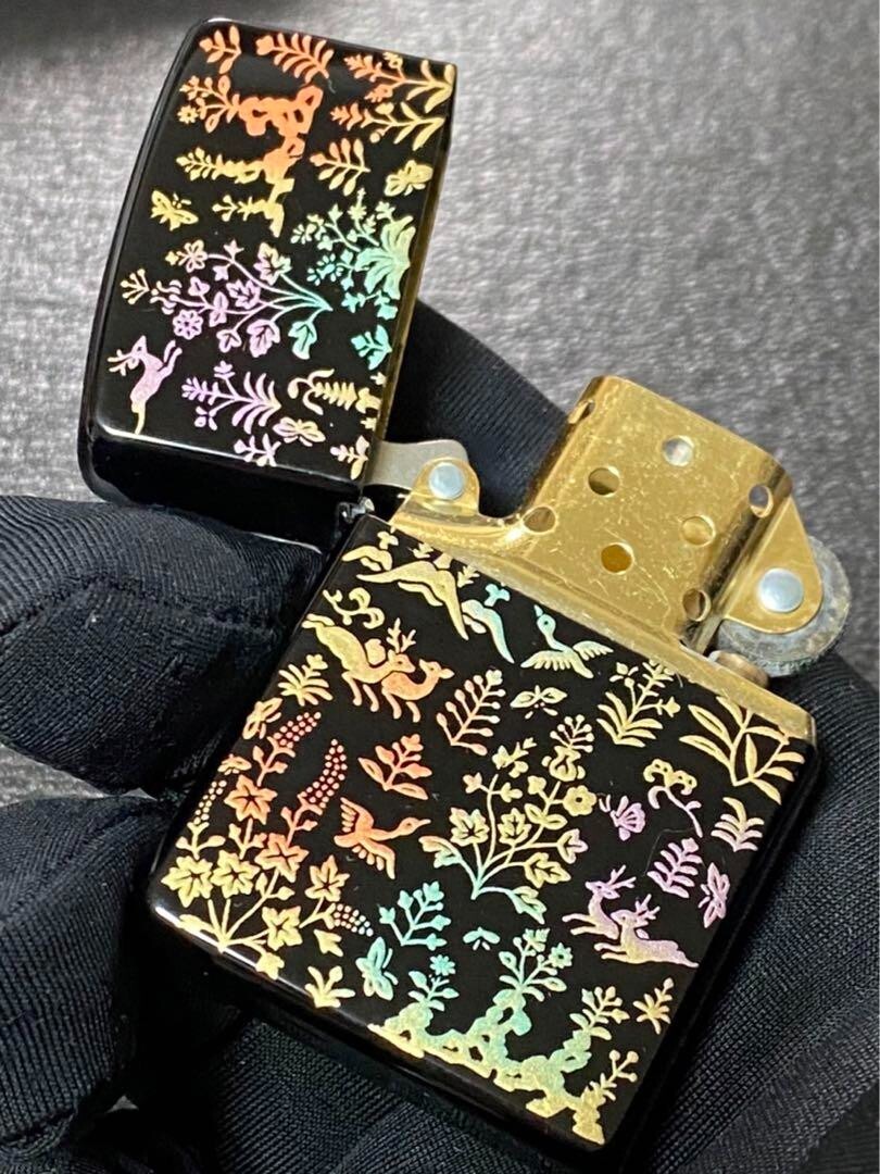 Zippo Oil Lighter Urushi Lacquer Special Processing Rare Model Made In 1996