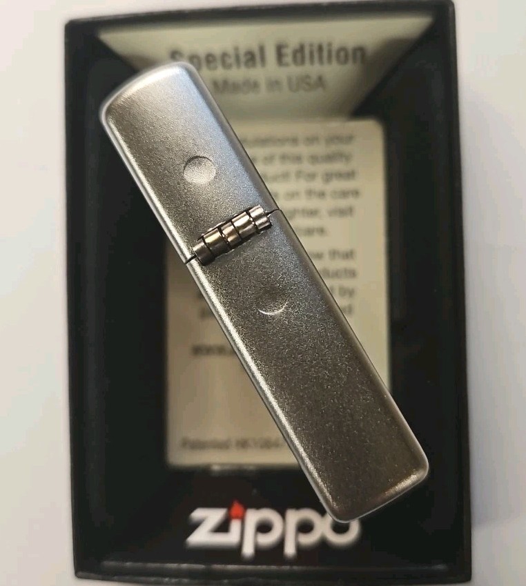 ZIPPO SPECIAL EDITION POCAHONTAS 1 SATAN CHROME FINISH LIGHTER NEW IN ORIG BOX