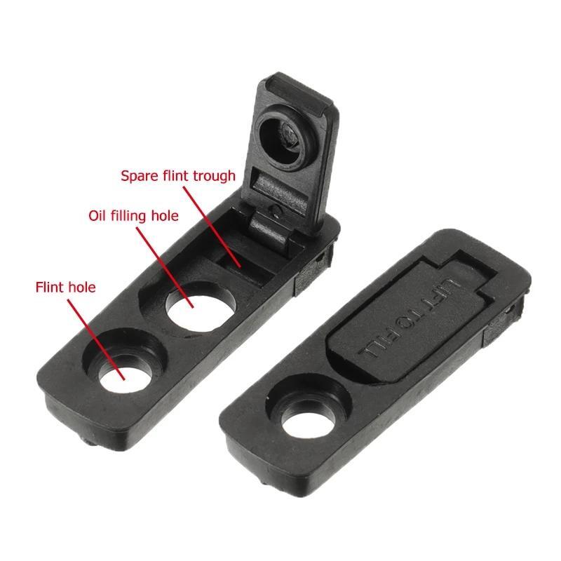 For Zippo Lighter Diy Replacement Part Universal Black Rubber Anti Oil Volatile