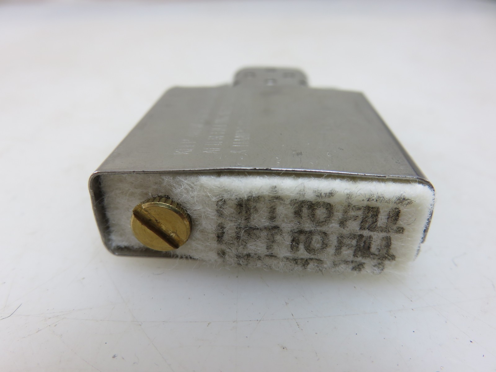 Zippo Lighter Snap-On Tools Motorsports CHROME NEW OLD STOCK 1997