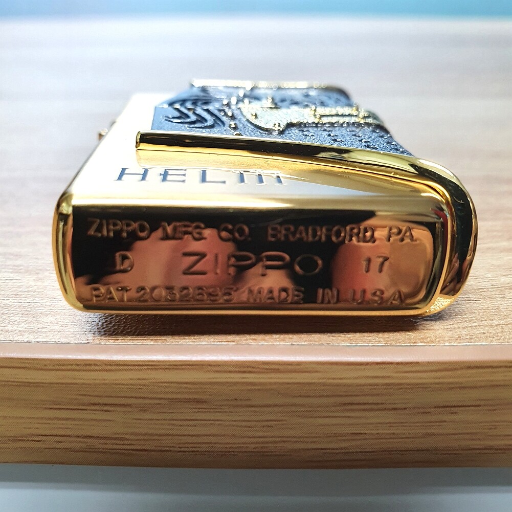 Zippo Helm GD Lighters Genuine Authentic Org Packing 6 Flints set GIFT