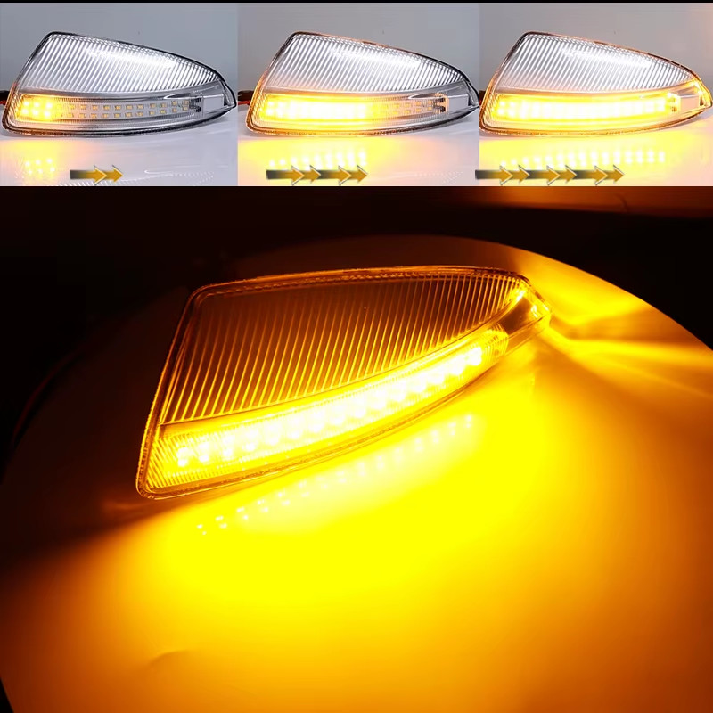 LED Dynamic Turn Signal Light Side Mirror Indicator Blinker For Mercedes Benz C
