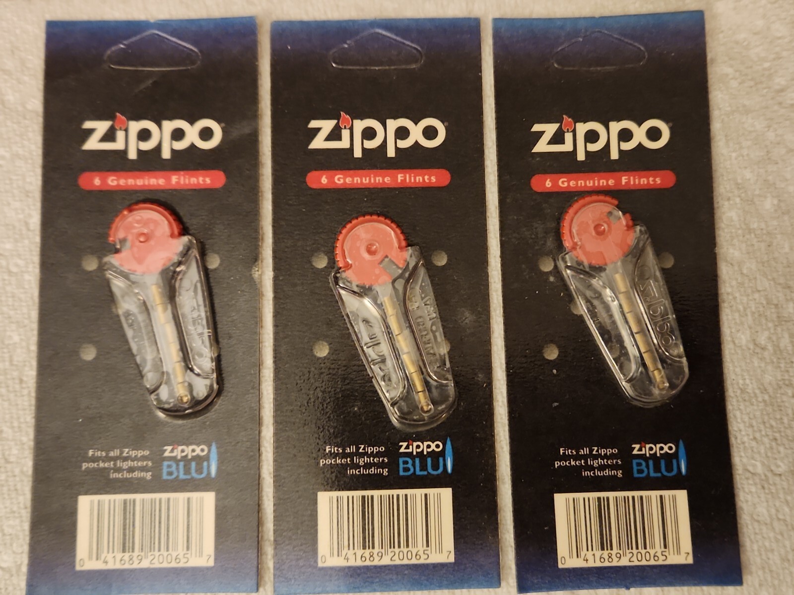 Genuine Zippo Replacement Flints 18 Flints NEW