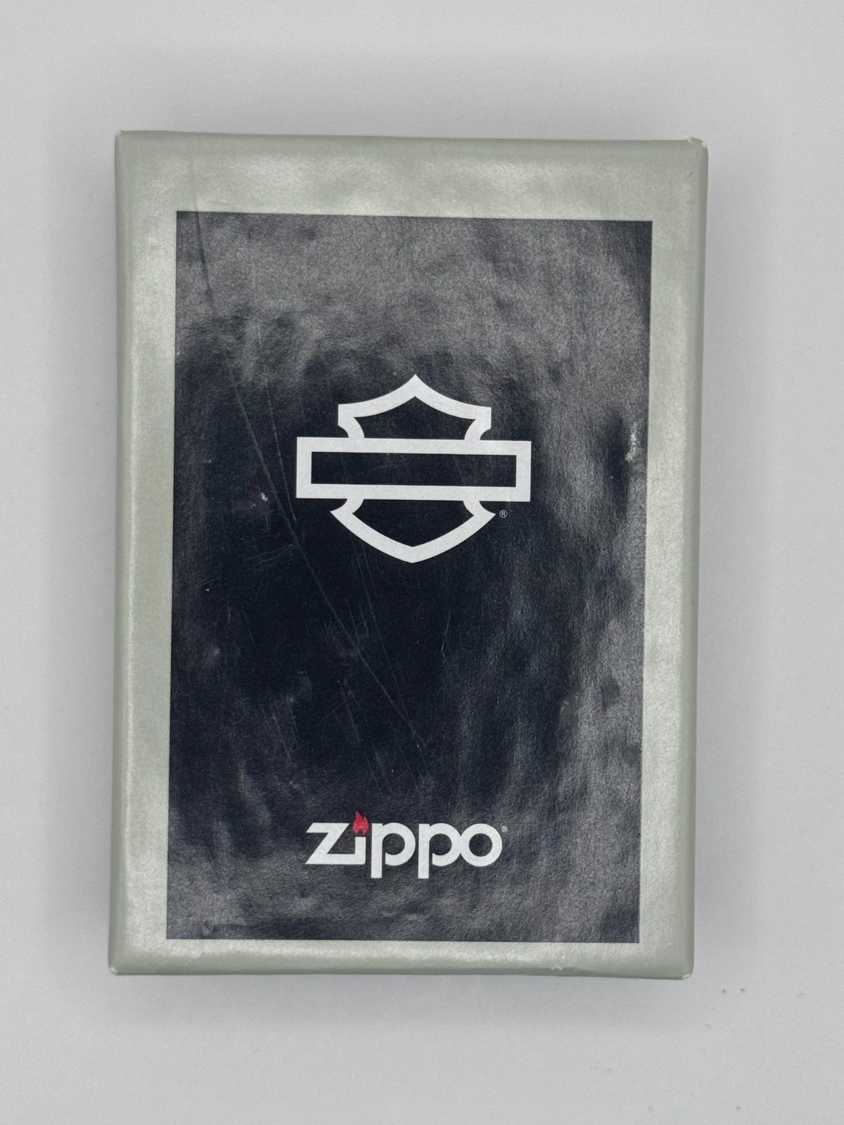 GENUINE Zippo Lighter FUSION HARLEY DAVIDSON #1 SKULL LOGO Brass NEW IN BOX