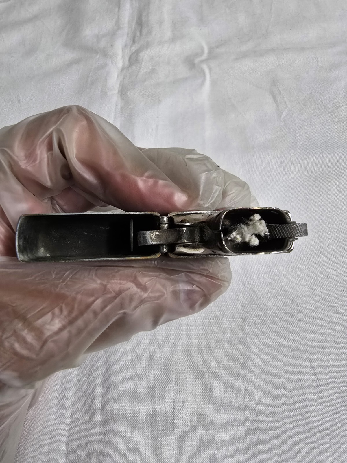 Zippo Vintage 1947-1950 Oil & Gas Rodman Supply Co. Pat. 2032695 Lighter. RARE