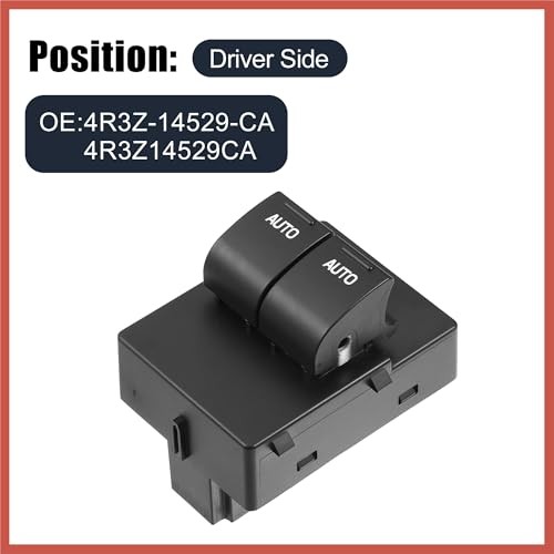 4R3Z-14529-CA Front Driver Side Power Window Switch for Ford