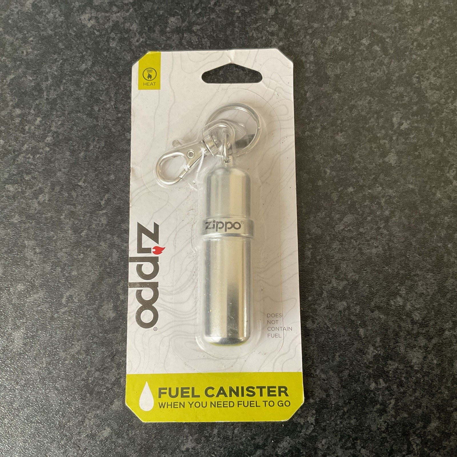 Zippo Fuel Canister Keychain Outdoors Refill Zippo Fluid Windproof Lighter Fob