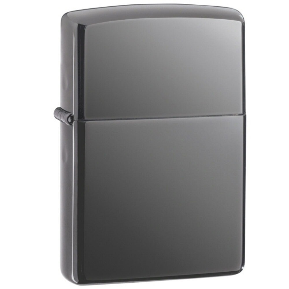 Zippo Windproof Lighter Classic Black Ice Dark Chrome (150)