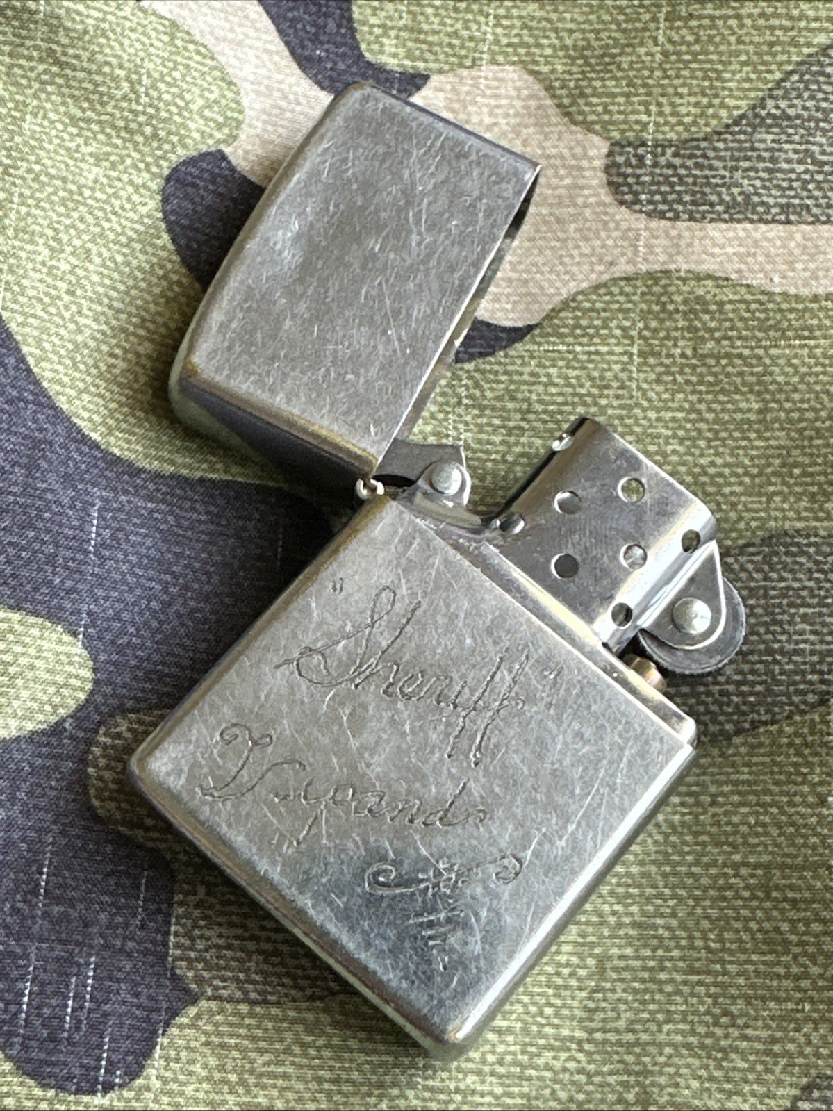 1958 Classic Vintage Zippo Lighter – High Polish Chrome Finish