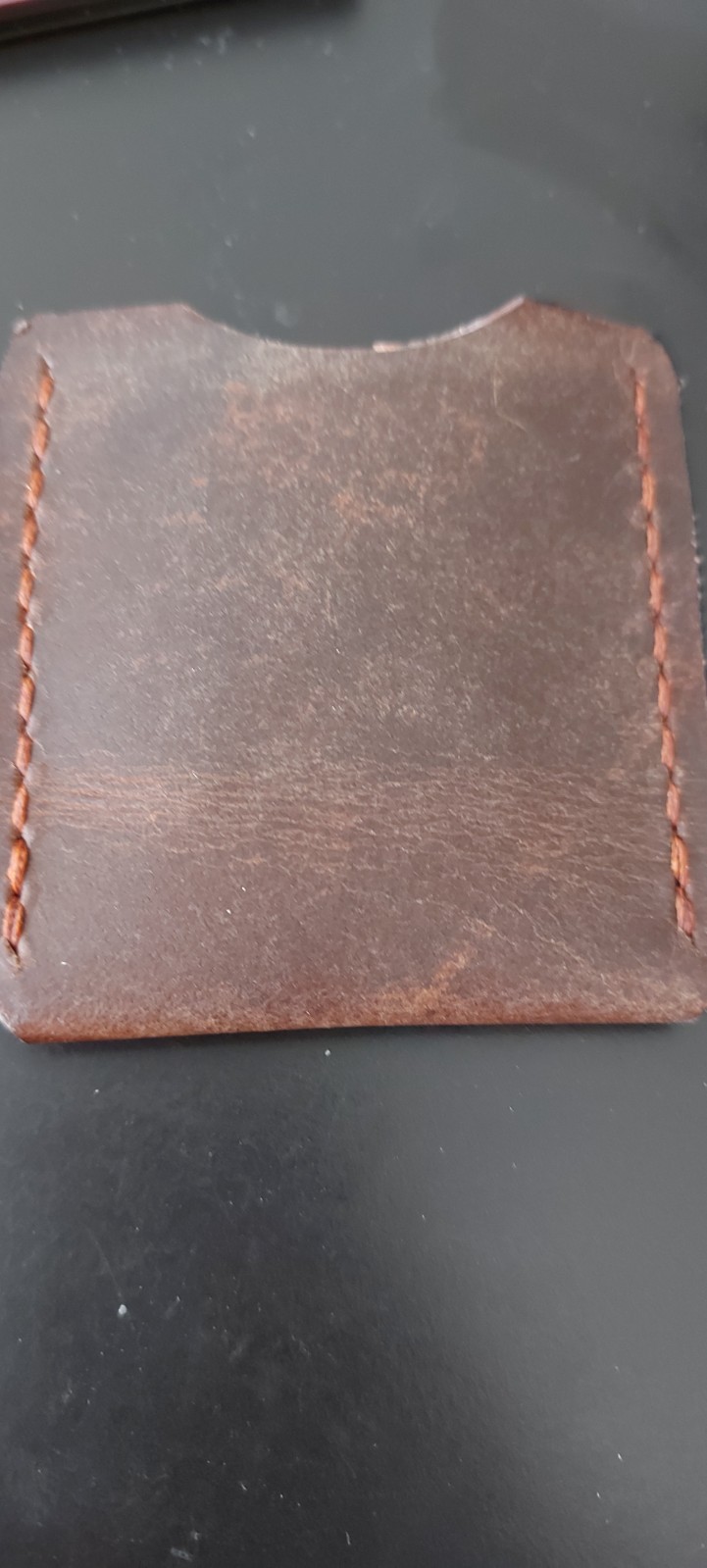 Leather pocket slip for your zippo lighter handmade in USA