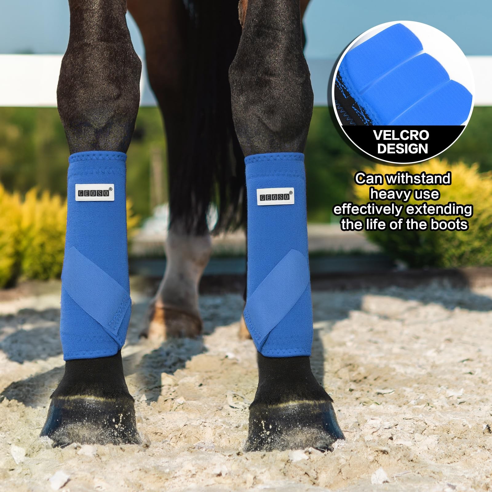 Geoso All-Around Support Horse Splint Sport Bootsprofessional Ok Fabric