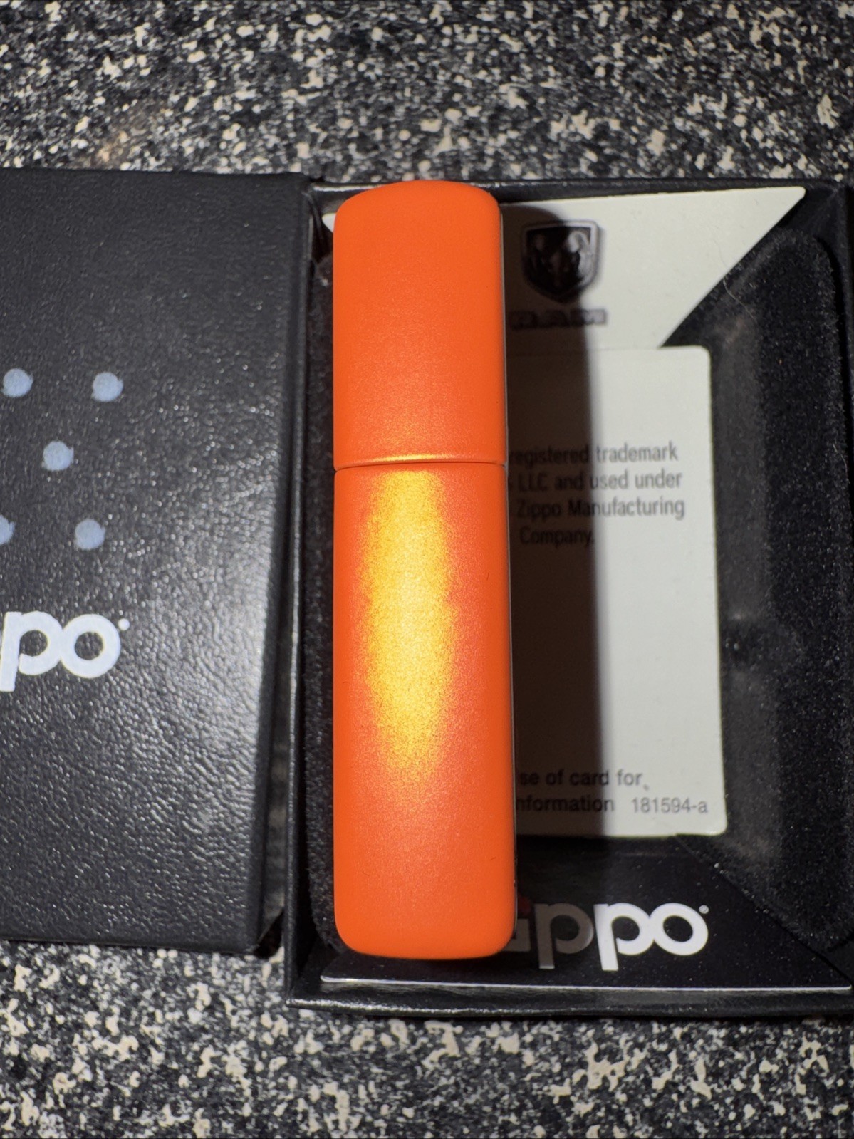 Orange Ram Truck I’m A Traveler Zippo