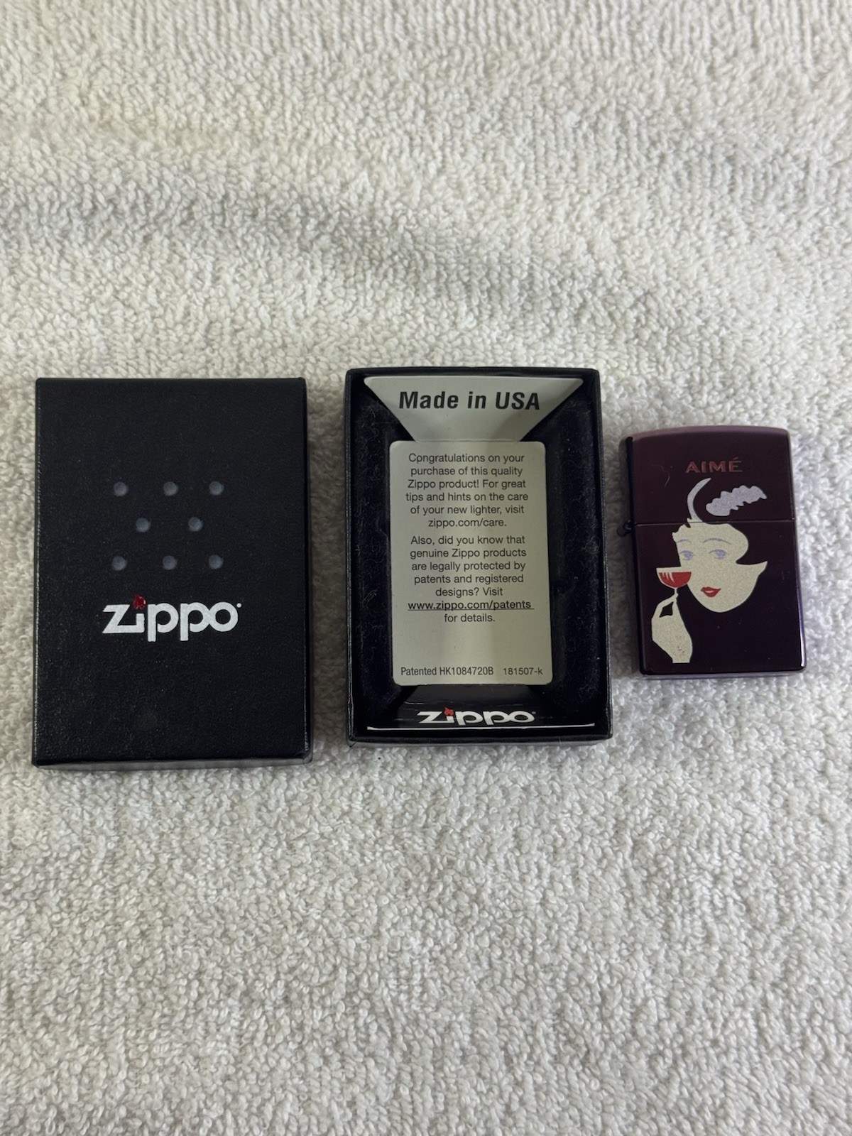 Aime Leon Dore Martini Graphic Zippo Lighter