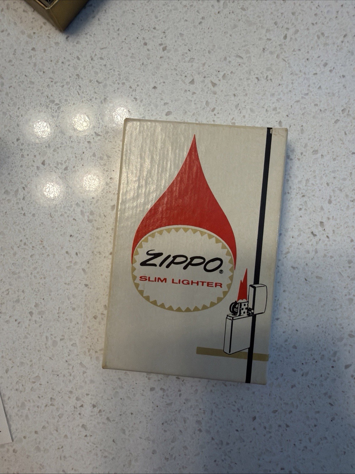 Zippo Slim Lighter General Finance Corporation Bob Adams Service w/Box Unused