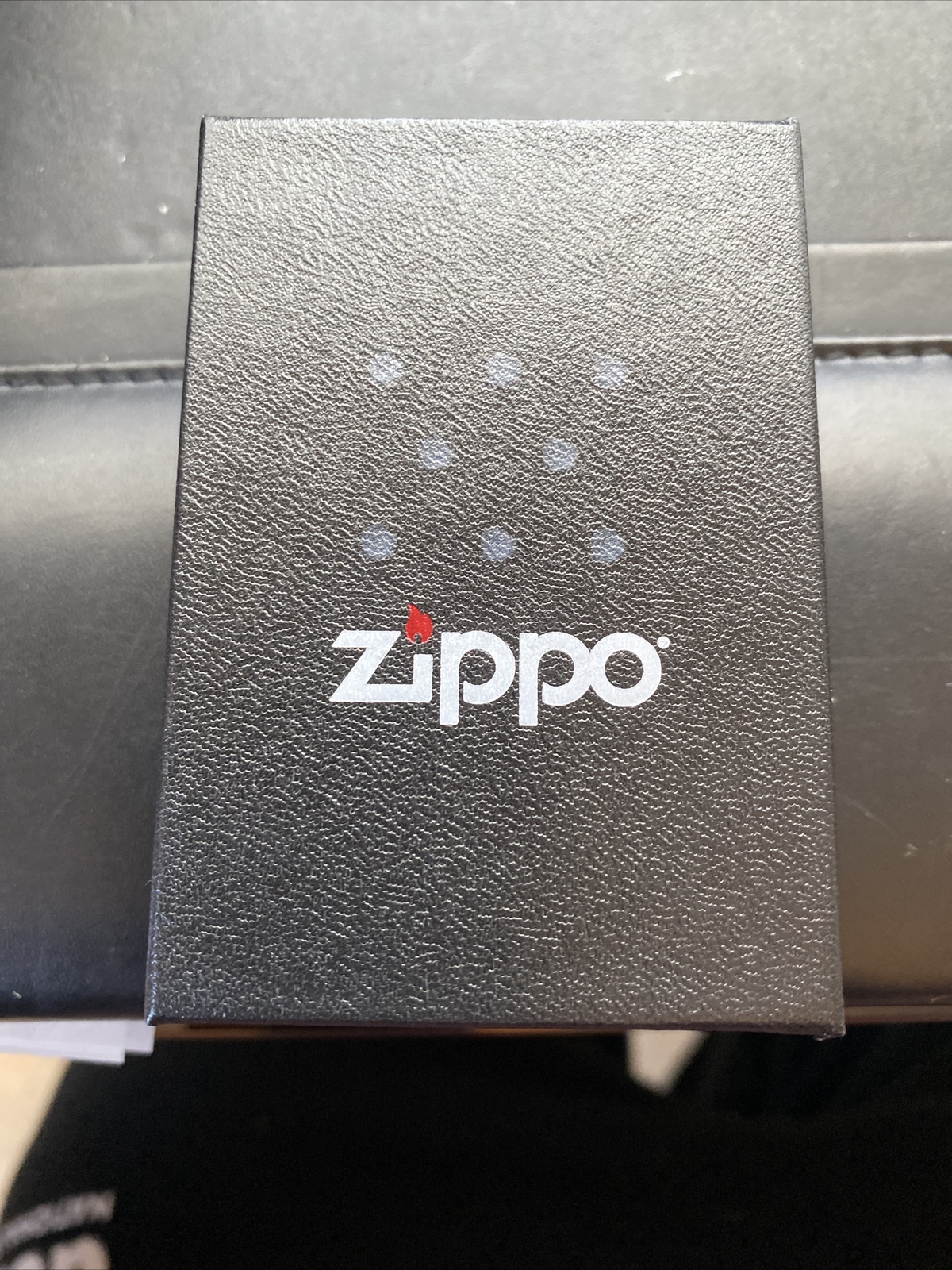 New Zippo #207 Regular Street Chrome Lighter With Box Made In U.S.A.