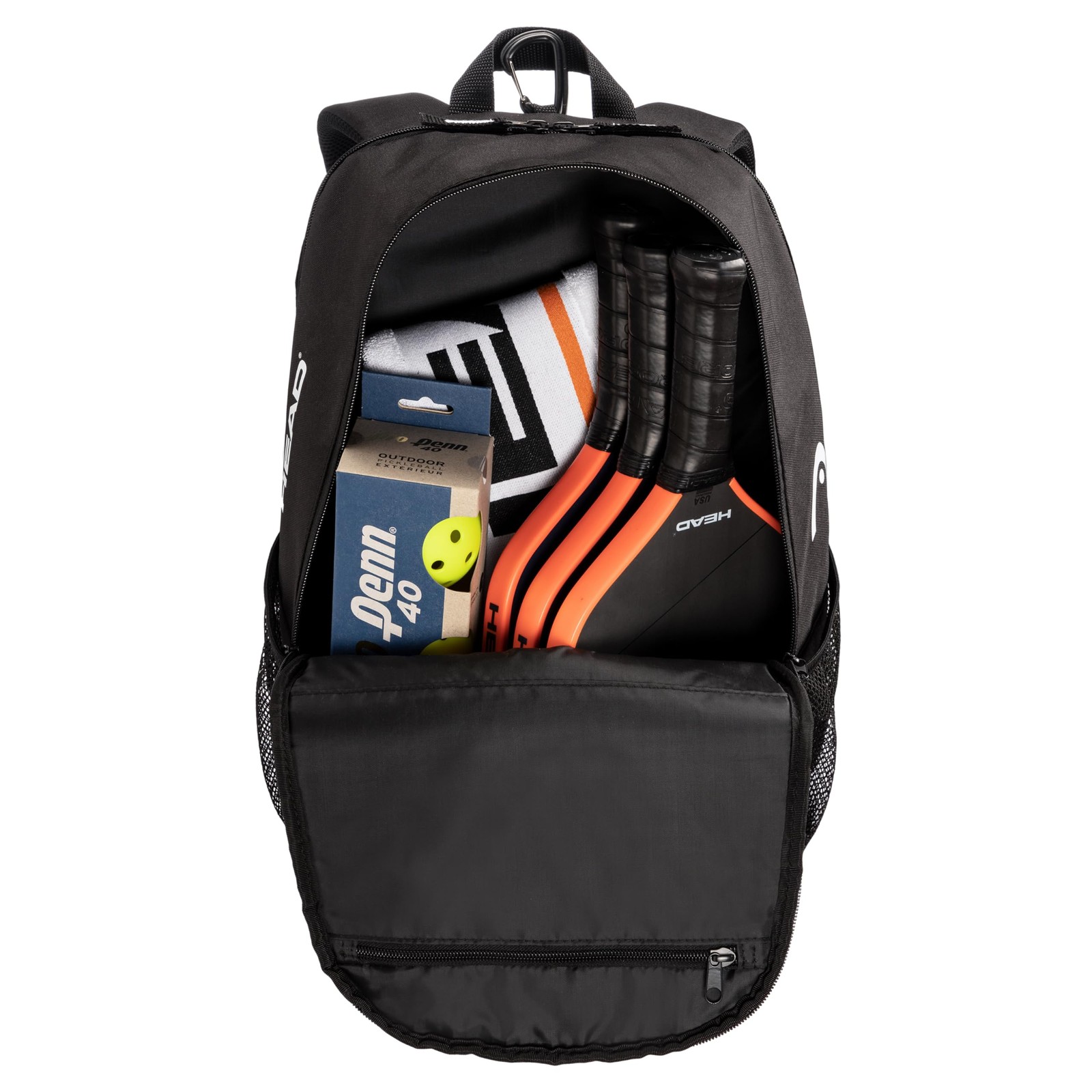 Head Tour Pickleball Backpack 22L Hanging Fence Hook Shoe Compartment Fits Up