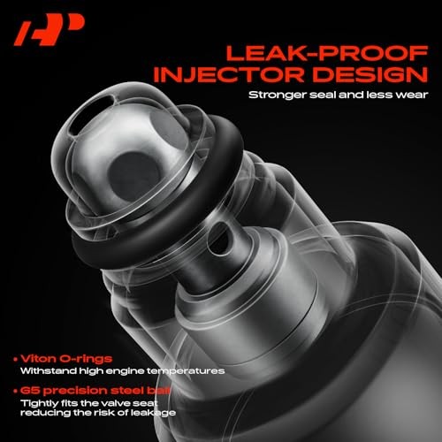 Fuel Injectors Compatible with Ford Mustang 1999 V8 4.6L, 2000 V8 5.4L &