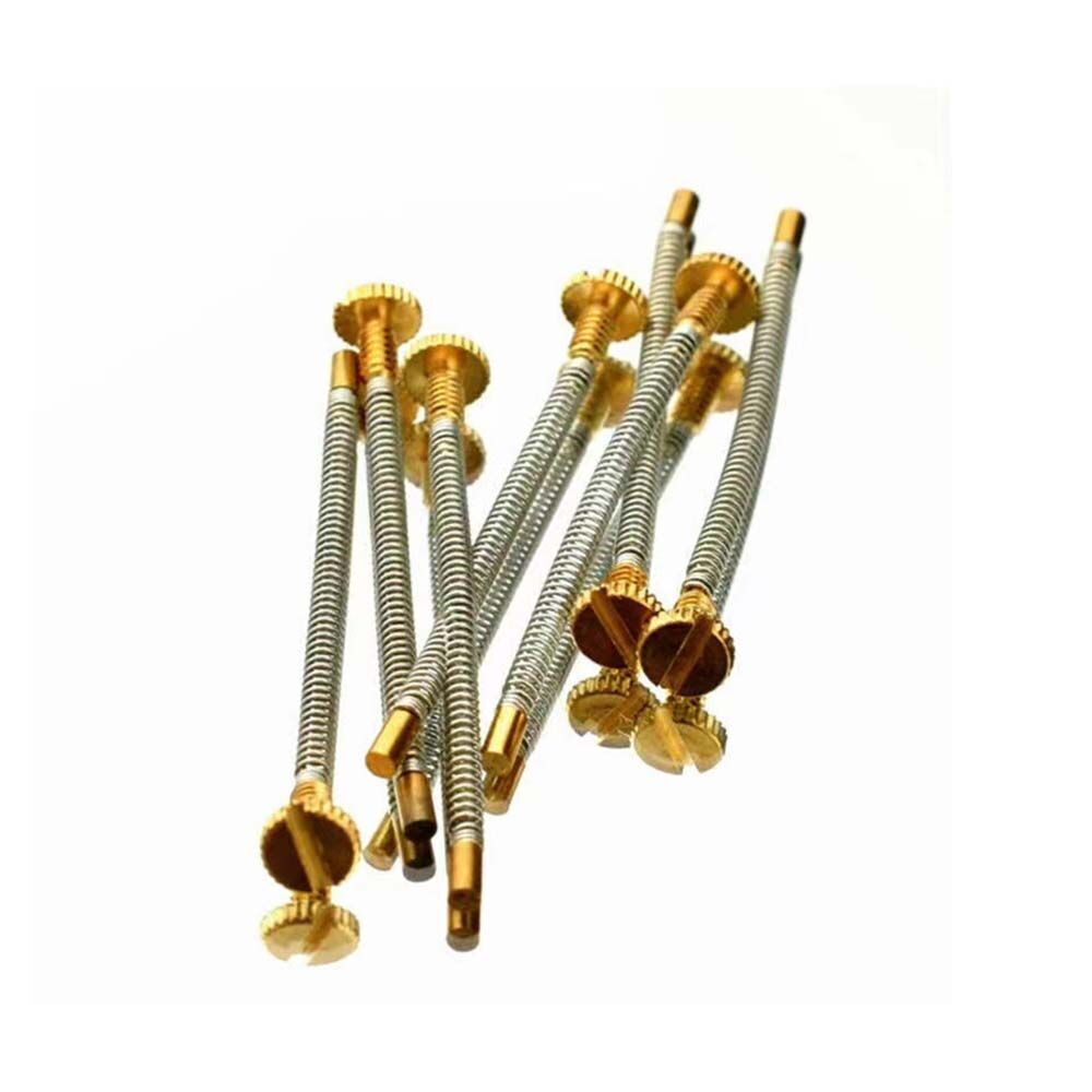 10Pcs Lighter Replacements Repair Kit Flints Screw Spring & Base Plate Lighter