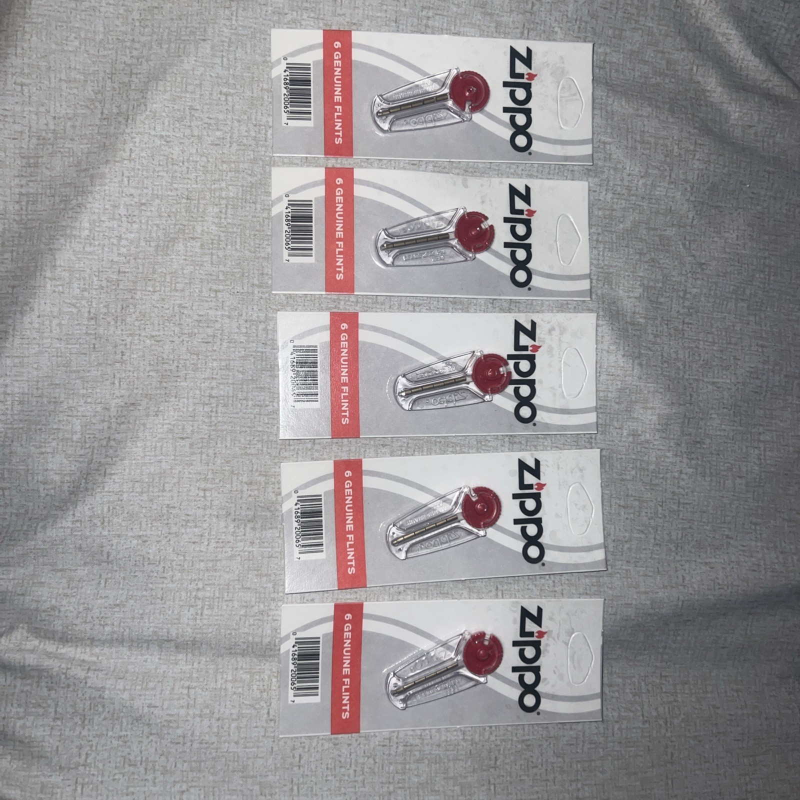 Zippo Flint Pack (6 Genuine Flints Per Pack) Lot – 5