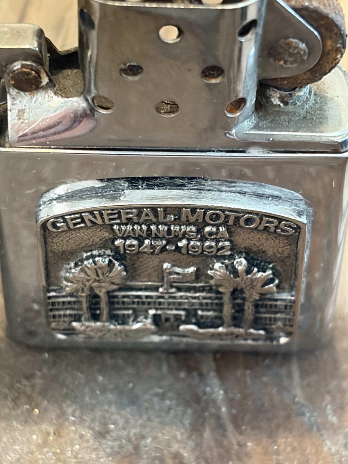 Zippo Lighter General Motors Van Nuys