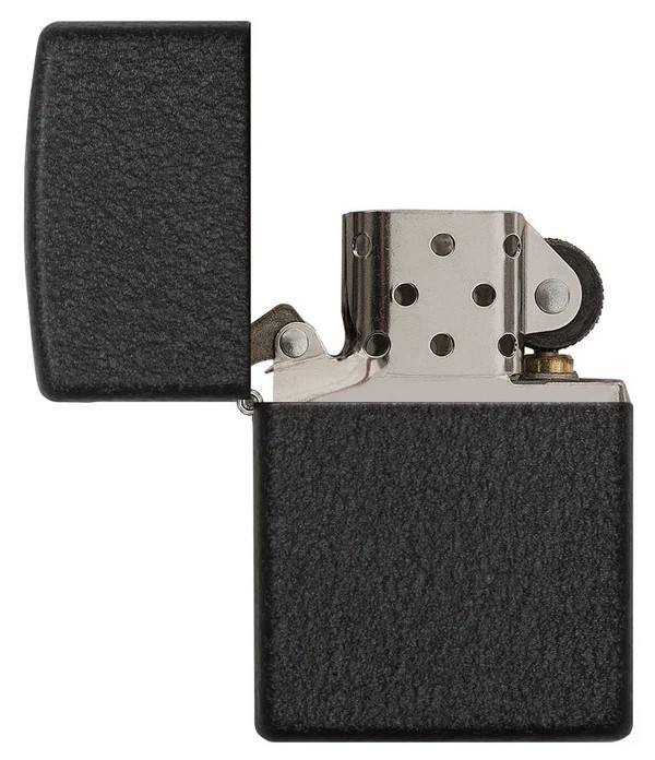 Zippo Black Crackle Lighter & Tactical Pouch Gift Set – USA Made EDC Pocket Gear