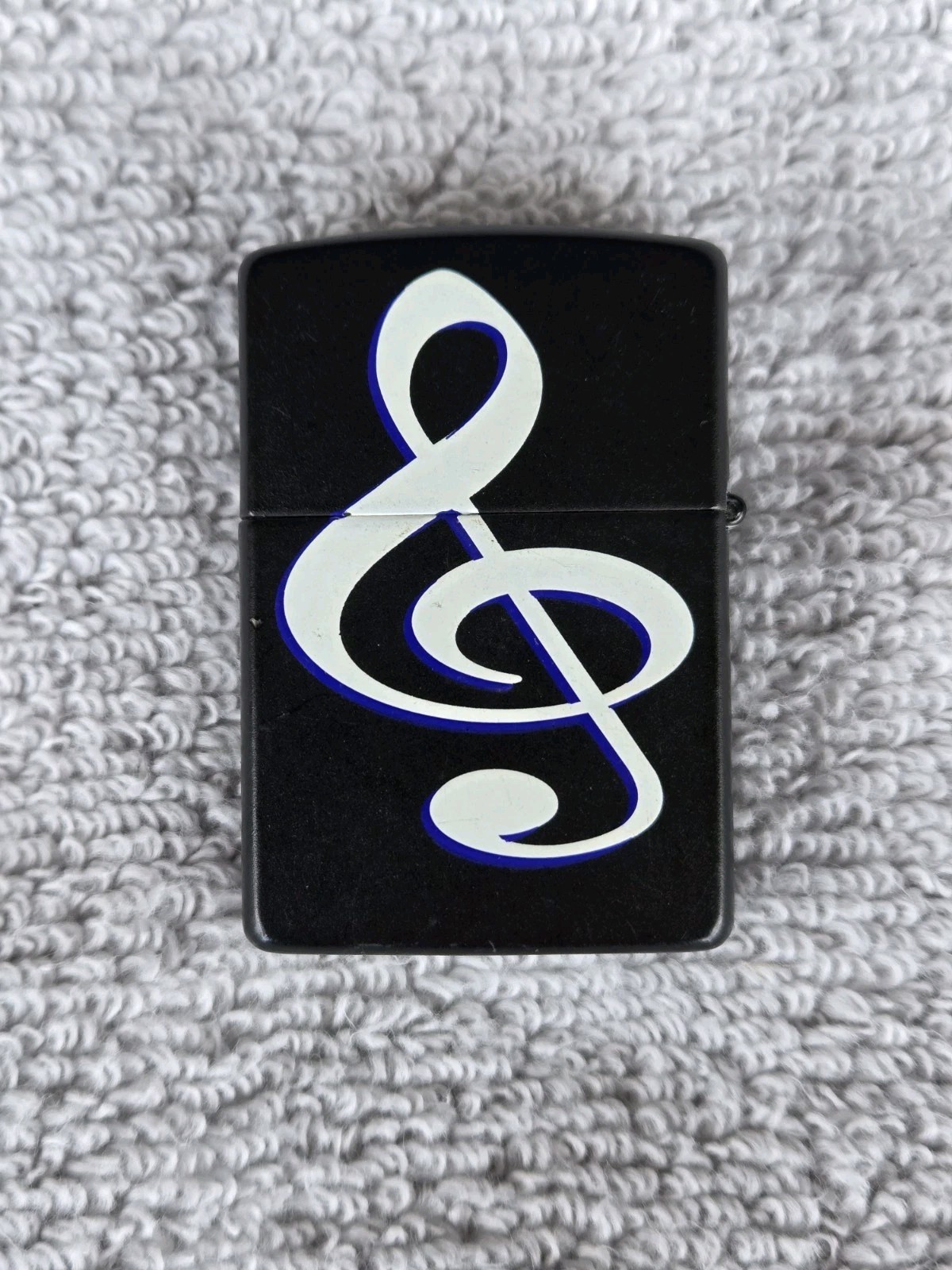 1995 Unfired Camel Guitar / Music Note Zippo Lighter
