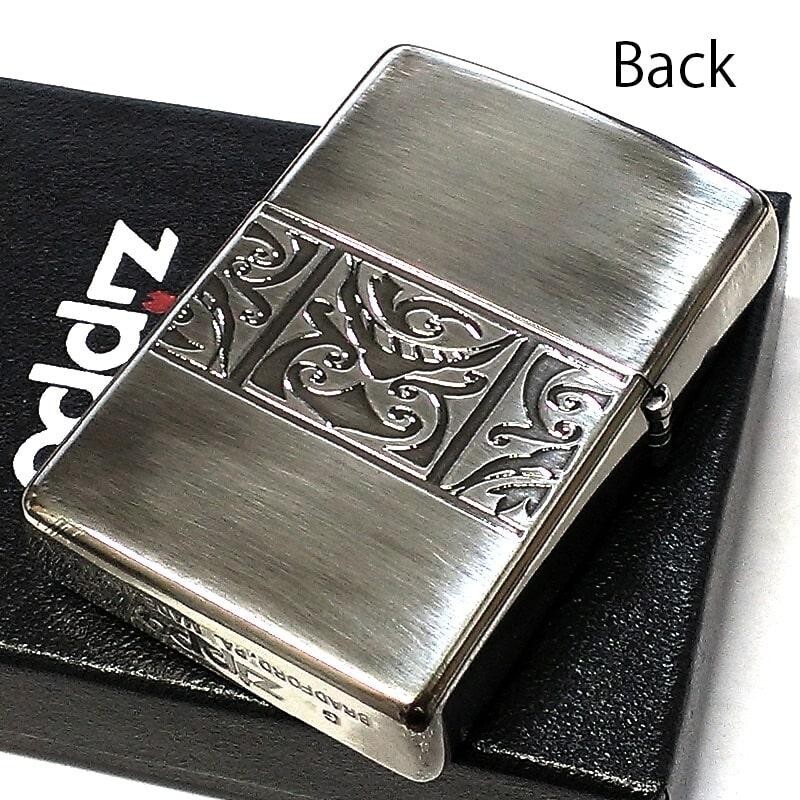Zippo Native American Silver Etching 2 Sided Processing Epoxy Plating Lighter