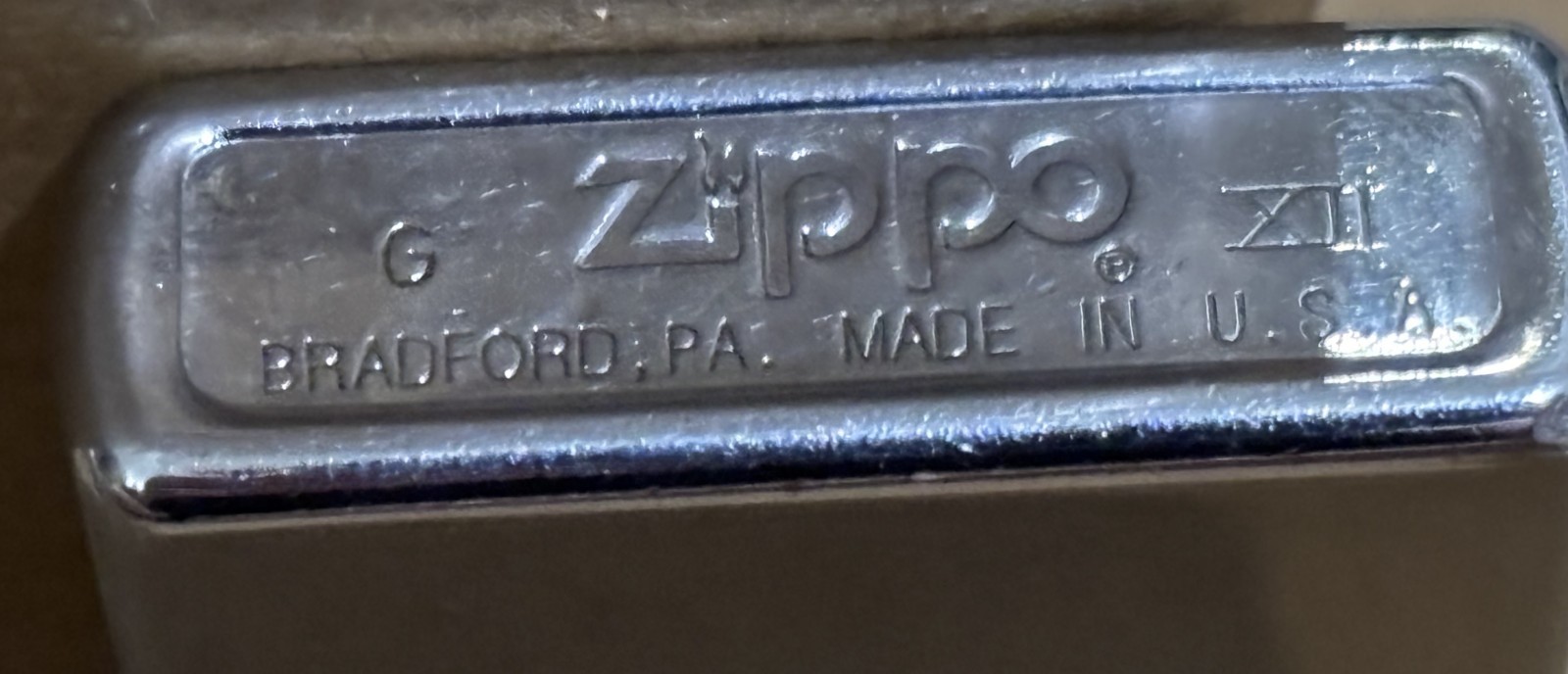 Zippo 1996 Ernie Ball Music Man Engraved Lighter • G XII • Fired • Strong Spark