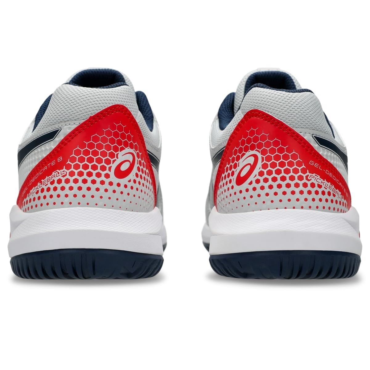 Asics Mens Gel-Dedicate 8 Pickleball Shoes 14 Concrete/Night Sky 1041A409.020