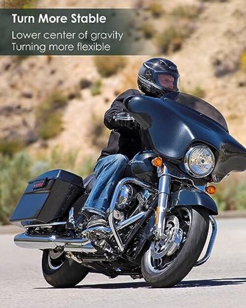 2 Inch Lowering Blocks Kit Fits for 2002-2023 Harley Davidson Touring Road