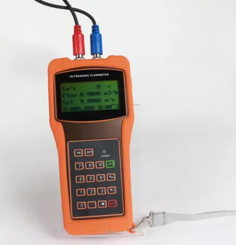 TUF-2000H Handheld Ultrasonic Flow Meter Clamp-On Portable DN25-DN6000